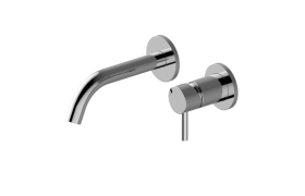 Wall-Mounted Lavatory Faucet with Single Handle (Trim)