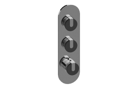 M-Series Valve Trim with Three Handles - Trim only