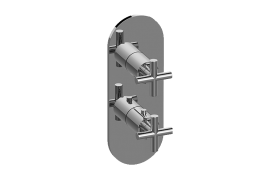 M.E. M-Series Valve Trim with Two Handles