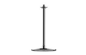 Contemporary Showerhead with Ceiling Arm