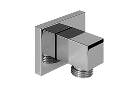 Contemporary Square Wall Supply Elbow