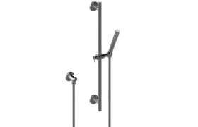 Contemporary Handshower with Wall-Mounted Slide Bar