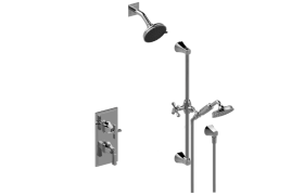 M-Series Thermostatic Shower System - Shower with Handshower (Trim)